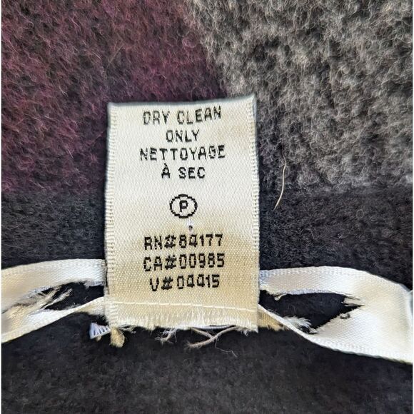 VTG Boiled Wool Dress Whimsigoth Fairy Grunge Witchy Dark Academia SM - Picture 8 of 8